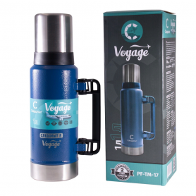 Термос СЛЕДОПЫТ-VOYAGE с ручкой, 1,0 л