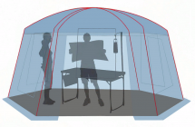 Шатер "Summer House" цвет royal, Canadian Camper