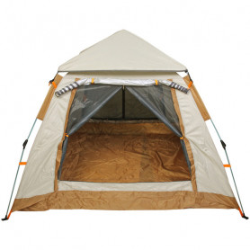 Палатка туристическая Печора-3 зонтичного типа, 240*240*155 см, бежевая