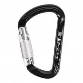 Карабин трапеция алюминиевый автомат с трехтактной блокировкой, Keylock, Вертикаль