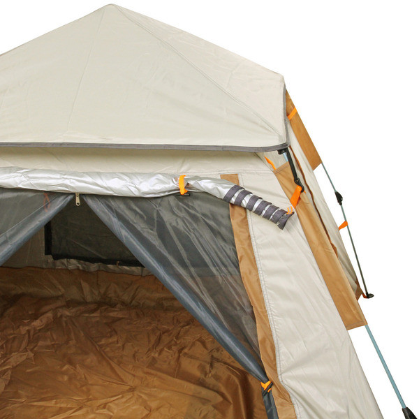 Палатка туристическая Печора-3 зонтичного типа, 200*200*135 см, бежевая