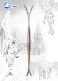Лыжи охотничьи ТАЙГА 185×15 см, дерево-пластик