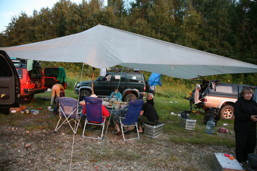 Тент Век 5х4,5 костровой