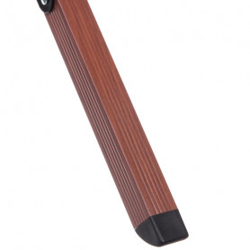 Стол кемпинговый складной, 114*59*43 см, цвет: орех, каркас алюминий