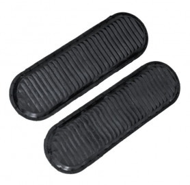 Комплект креплений: амортизатор, носковой и пяточный ремень (брезент)