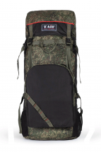 Рюкзак туристический Турист Лайт 4, ПВХ 600, цифра/черный, 120 л, ТАЙФ